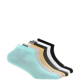 Puma Multicolor Cotton Logo Large Socks - Pack of 6-image-71