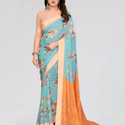 Moda Rapido Floral Printed Saree-picture-43