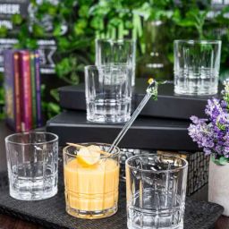 Goodhomes Transparent Drinking Glasses (265 ml) - Set of 6-image-89