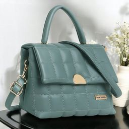 BLUE WORLD PU Sling Bag with Quilted-image-51