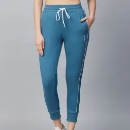 ALCIS Light Blue Slim Fit Joggers-image-13