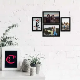 Memory Wall Collage Photo Frame - Set of 4 Photo Frames for 2 Photos of 4'x6', 2 Photos of 5'x7'-35