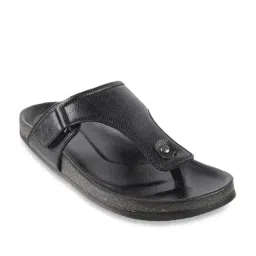 Walkway Men's Charcoal Black Thong Sandals-picture-7