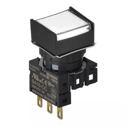 Autonics 3A White Push Button S16PRS-H1WC-45