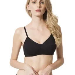 Van Heusen Slim Fit Anti Bacterial Non Padded Solid Magic Fit Bra - Black-image-72