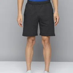 ALCIS Charcoal Regular Fit Shorts-image-1