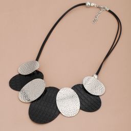 Carlton London Rhodium-Plated  Necklace-3