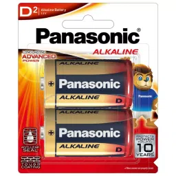 Panasonic alkaline battery D Size (Pack Of 2)-13