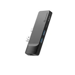 ALOGIC Surface Pro 7 Protable HUB Black 100 W 5 Gbps, SP7PBLH-BLK-48