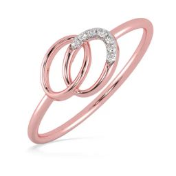 Malabar Gold and Diamonds 18k Rose Gold Diamond Ring-picture-45