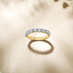 P.N.Gadgil Jewellers Minimalist Yellow Gold & Diamond Ring For Women-image-29