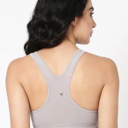 BLOSSOM Grey Full Coverage Beginners Bra image 2