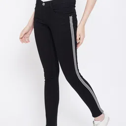 Nifty Women Black Cotton Skinny Fit Mid-Rise Jeans-picture-48