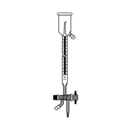 Abgil 4ml Borosilicate Glass Sulphur Burettes with Auto Zero,3Way Double Oblique Stopcock ABGXX20429-14