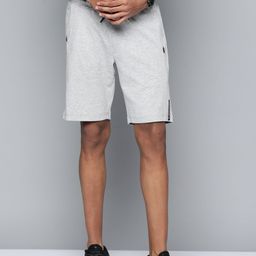 Indian Terrain Men Melange Effect Regular Shorts-image-25
