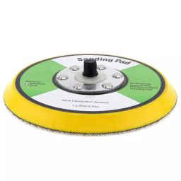 KWICK CUT 152.4 mm (6 Inch) Round Velcro Backup Pad M8 Male Connection PSA without Hole-image-57