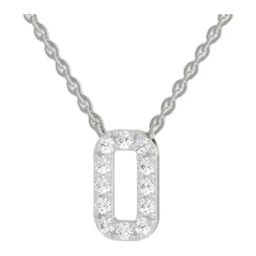 Sparkles 14k (585) White Gold Lab Grown Diamond Necklaces-picture-27