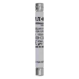 Bussmann Photovoltaic Fuse 15 A and 1500 VDC for CHPV15L85 Fuse Holder, PV-I5A10F85L-48