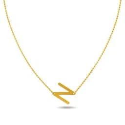 Kisna Diamond & Gold Jewellery 14k Esheeka Pure Gold Necklace for Women-picture-49