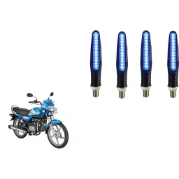 Cartronics Pencil Type Blue LED Indicator for Hero HF Deluxe BS6(Pack of 4 Pcs)-17