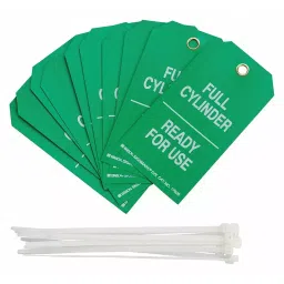 BRADY Metal Rectangular 76.2 mm (3 Inch) Cable Tie Tags, 5ENY8 (Pack of 10)-16