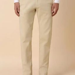 Allen Solly Beige Slim Fit Trousers-image-72