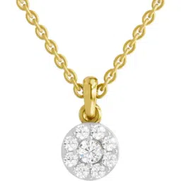 Sparkles 14k (585) Yellow Gold Lab Grown Diamond Pendants-picture-37