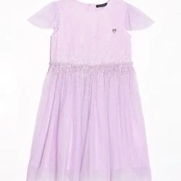 Allen Solly Kids Purple Embellished Regular Fit Dress-image-97