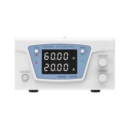 Wanptek KPS6020D 60V/20A High Precision High Power Adjustable LED Dual Display Switching DC Power Supply image 3
