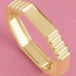 Mia by Tanishq 14k (585) Yellow Gold Ring for Women-picture-7