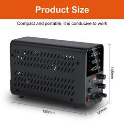 Wanptek WPS305H 30V/5A Variable Adjustable Switching Power Source DC Power Supply image 4
