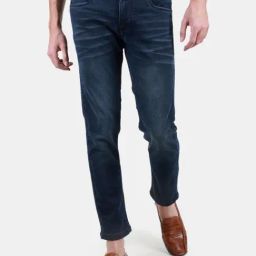 Duke Blue Slim Fit Stretchable Jeans-image-53