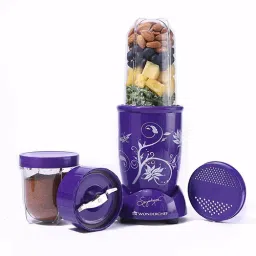 Wonderchef 400 W 22000 RPM Purple Nutri-Blend Mixer (63151952)-22