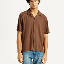 Levi's Men's Textured Relaxed Fit Camp Shirt-picture-17