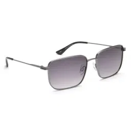 Image Dark Grey Wayfarer UV Protection Sunglasses for Men image 3