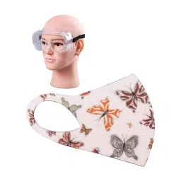 ORILEY GC-002009 Universal Plastic Goggle with Reusable Polycarbonate Face Mask White (Pack Of 6)-image-47