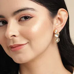 Anouk Contemporary Drop Earrings-48