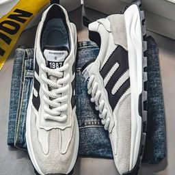LABBIN Men Colourblocked PU Sneakers-picture-10