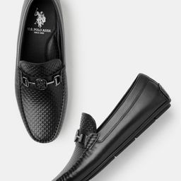 U.S. Polo Assn. Men Leather Loafers-picture-40