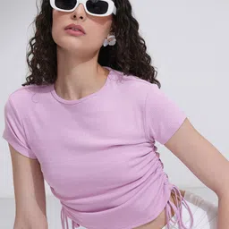 Street By Tokyo Talkies Women Tie Up Crop Top-picture-39
