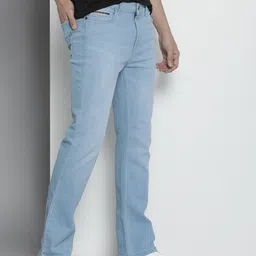 The Indian Garage Co Men Bootcut Stretchable Jeans-picture-31