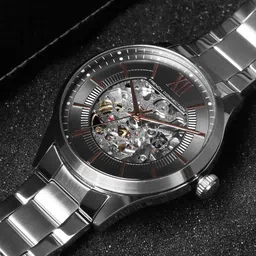 French Connection Men Embellished Dial & Bracelet Style Straps Analogue Watch FCA10SM-59