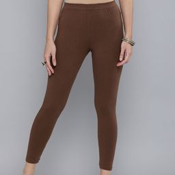 Here & Now Women's Brown Leggings-picture-29