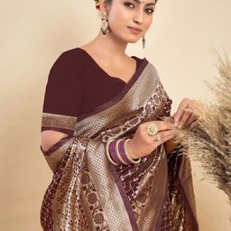 KALINI Woven Design Zari Banarasi Saree-picture-29