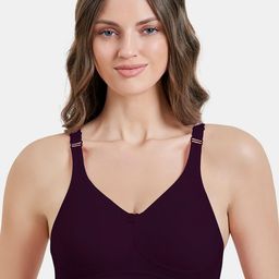 MAROON Full Coverage Non Padded T-Shirt Bra With All Day Comfort-picture-25