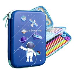 FunBlast Multi-Purpose Zipper Pencil Case  - Blue-19