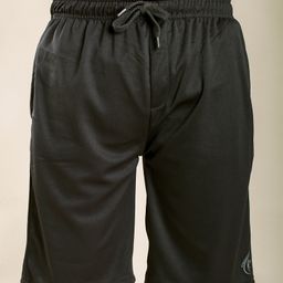 Kiddopanti  Polyester Knit Solid  Shorts - Steal Grey-image-9