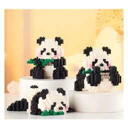 NEGOCIO Panda Building Blocks Set, Fun And Educational Toy For Kids, Cute Animal Design, Gift For Boys And Girls, A Kit That Can Be Assembled Into Three Different Shapes- PACK OF 1 - COLOR MAY VARY-38