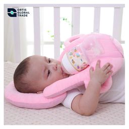 Ortis Baby Feeding Pillow & Head Protection Cushion Pink-image-16