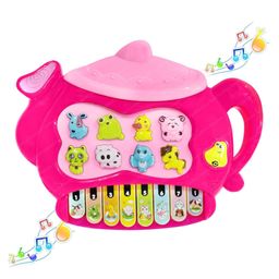 FunBlast Electric Teapot with Organ Keyboard Musical Instrument Toys 1 Pc Multicolor-picture-44